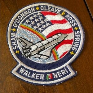 NASA Space Shuttle Embroidered Patch Walker Neri